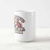 Turkey Bowl Champion Game Day Food Football Fun Kaffeetasse (Mittel)