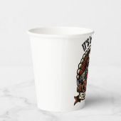 Turkey Bowl Football - It's Called A Turkey Bowl Pappbecher (Rechts)