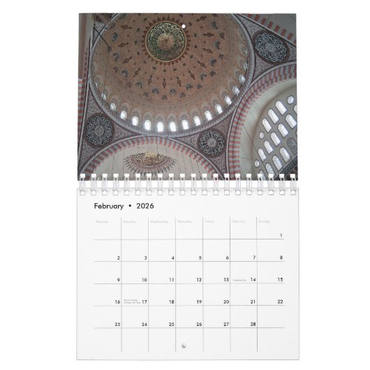 Turkey Calendar 2026 Kalender (Feb 2026)