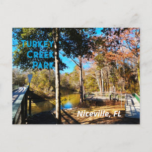 Turkey Creek Niceville Florida Postkarte