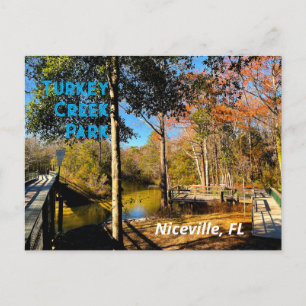 Turkey Creek Niceville Florida Postkarte