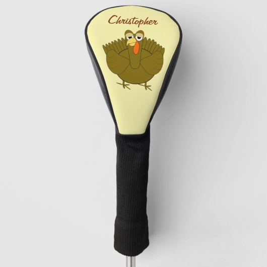 Turkey Design Golf Headcover (Vorderseite)