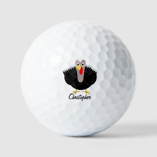 Turkey Design Golfball (Vorderseite)