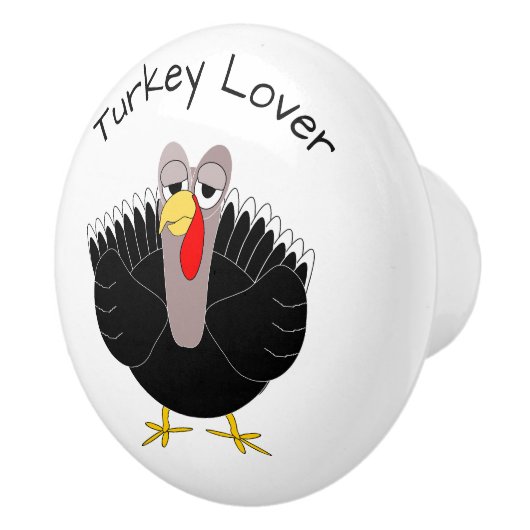 Turkey Design Personalised Keramikknauf (Rechts)