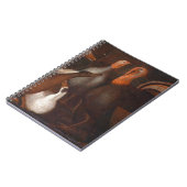 Turkey Ducks Pigeon Erntedank Notebook Notizblock (Linke Seite)