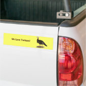 Turkey: Eastern Wild Tom Autoaufkleber (Auf Lkw)