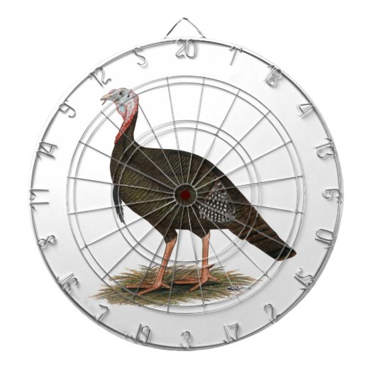 Turkey: Eastern Wild Tom Dartscheibe (vorne)
