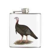 Turkey: Eastern Wild Tom Flachmann (Vorderseite)