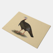 Turkey: Eastern Wild Tom Fußmatte (Schrägansicht)