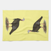 Turkey: Eastern Wild Tom Geschirrtuch (Horizontal)