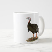 Turkey: Eastern Wild Tom Jumbo-Tasse (Vorderseite Rechts)