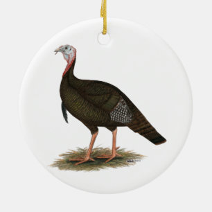 Turkey: Eastern Wild Tom Keramik Ornament