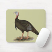 Turkey: Eastern Wild Tom Mousepad (Mit Mouse)