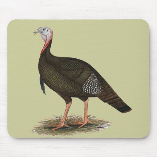 Turkey: Eastern Wild Tom Mousepad (Vorne)