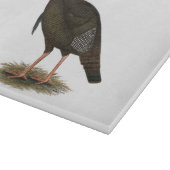 Turkey: Eastern Wild Tom Schneidebrett (Ecke)