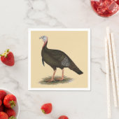 Turkey: Eastern Wild Tom Serviette (Beispiel)