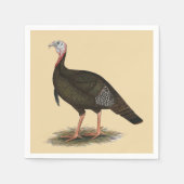 Turkey: Eastern Wild Tom Serviette (Vorderseite)