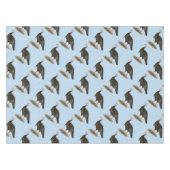 Turkey: Eastern Wild Tom Tischdecke (Vorderseite (Horizontal))