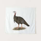 Turkey: Eastern Wild Tom Wandteppich (Vorderseite (Horizontal))