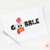 Turkey Face Gobble Stickers (Umschlag)
