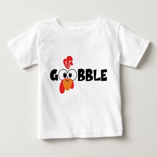 Turkey Face Gobble T Shirt (Vorderseite)