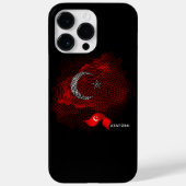 Turkey flag Case-Mate iPhone hülle (Rückseite)