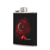 Turkey flag flachmann (Links)