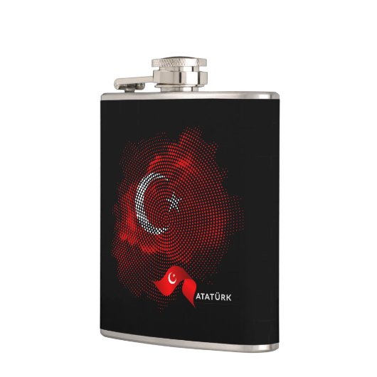 Turkey flag flachmann (Links)