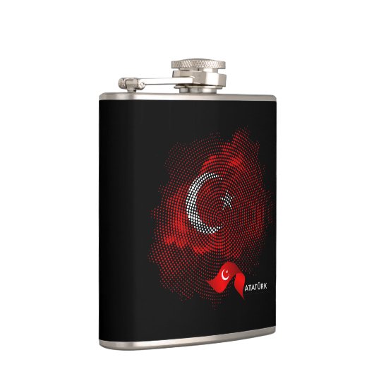 Turkey flag flachmann (Rechts)