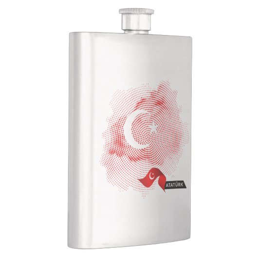 Turkey flag flachmann (Rechts)