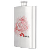 Turkey flag flachmann (Links)