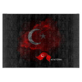 Turkey flag schneidebrett (Vorderseite)