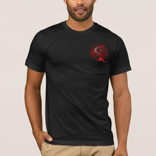 Turkey flag T-Shirt (Vorderseite)