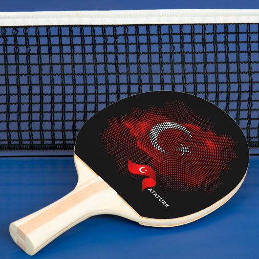 Turkey flag tischtennis schläger (InSitu)