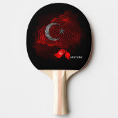 Turkey flag tischtennis schläger (Vorderseite)