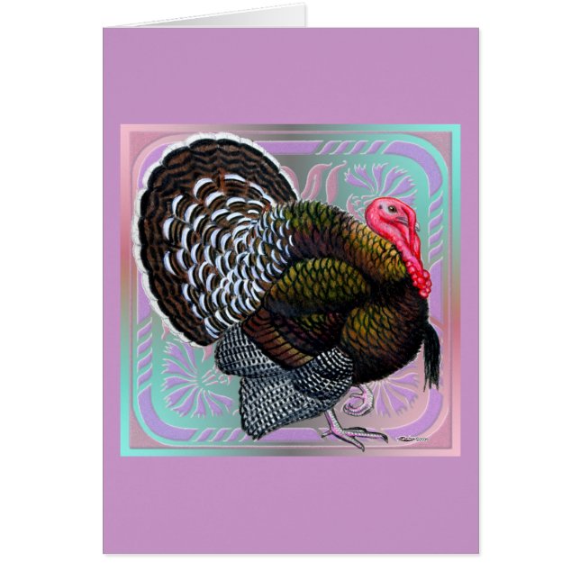 Turkey Floral Bronze Tom (Vorne)