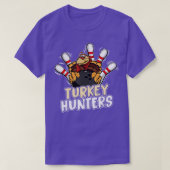Turkey Hunters Bowling Bowler T-Shirt (Design vorne)