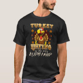 Turkey Hunting is The Only Holiday Cute Family Tha T-Shirt (Vorderseite)