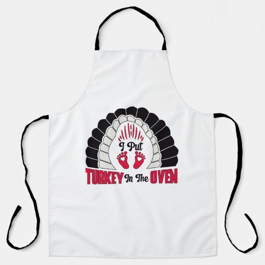 Turkey in the oven schürze (Vorderseite)
