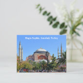 Turkey Istanbul Hagia sophia Postcard Postkarte (Stehend Vorderseite)