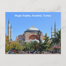 Turkey Istanbul Hagia sophia Postcard Postkarte