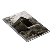Turkey Jim;s Covered Bridge Spiral Notebook Notizblock (Rechte Seite)