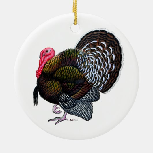 Turkey Keramik Ornament (Hinten)
