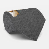Turkey Meow Neck Tie Krawatte (Gerollt)