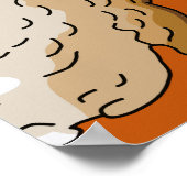 Turkey Meow Poster (Ecke)