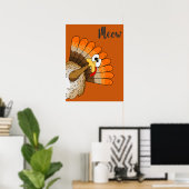Turkey Meow Poster (Heimbüro)