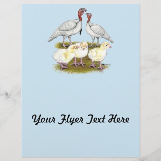 Turkey Mini White Family Flyer (Vorne)