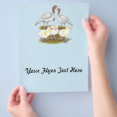 Turkey Mini White Family Flyer (Hand)