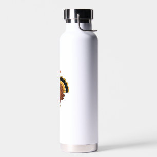 Turkey Moo Cow Funny Erntedank Performance Spri Trinkflasche