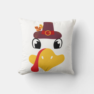 Turkey Moo Funny Erntedank Kissen